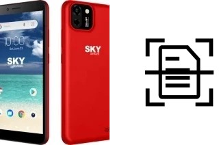 Dokument auf einem Sky-Devices Elite N55 scannen