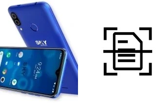 Dokument auf einem Sky-Devices Elite T6 scannen