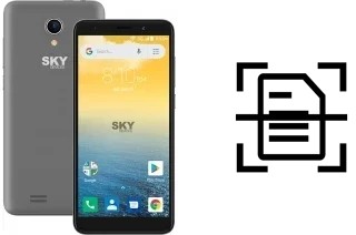 Dokument auf einem Sky-Devices Platinum G55 scannen