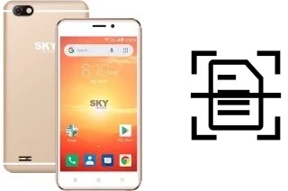 Dokument auf einem Sky-Devices Platinum J5 scannen