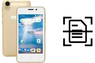 Dokument auf einem Sky-Devices Platinum P4 scannen