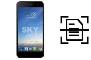 Dokument auf einem Sky-Devices Sky 5-0 Pro scannen