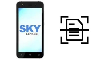 Dokument auf einem Sky-Devices Sky Devices Elite Photo Pro scannen