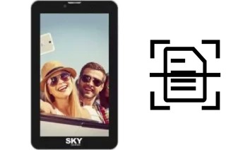 Dokument auf einem Sky-Devices SKY Platinum 7-0 scannen