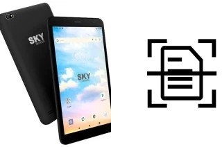 Dokument auf einem Sky-Devices T8Plus scannen