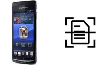 Dokument auf einem Sony Ericsson Xperia Arc scannen