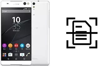 Dokument auf einem Sony Xperia C5 Ultra scannen