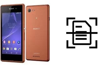 Dokument auf einem Sony Xperia E3 scannen