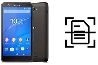 Dokument auf einem Sony Xperia E4 scannen