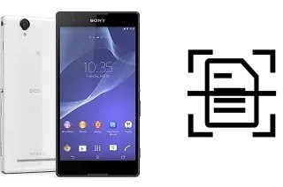 Dokument auf einem Sony Xperia T2 Ultra scannen