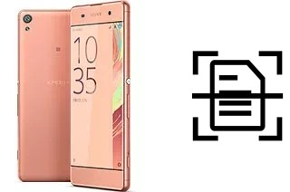 Dokument auf einem Sony Xperia XA scannen