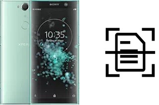 Dokument auf einem Sony Xperia XA2 Plus scannen