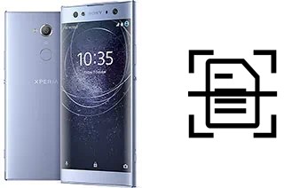 Dokument auf einem Sony Xperia XA2 Ultra scannen