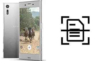 Dokument auf einem Sony Xperia XZ scannen