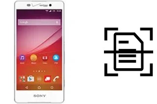 Dokument auf einem Sony Xperia Z4v scannen