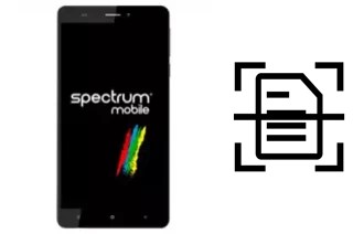 Dokument auf einem Spectrum Carbono 5 scannen