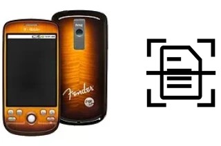 Dokument auf einem T-Mobile myTouch 3G Fender Edition scannen