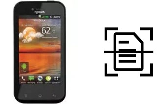Dokument auf einem T-Mobile myTouch scannen
