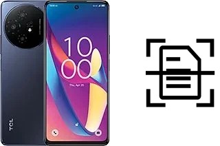 Dokument auf einem TCL 50 XL scannen