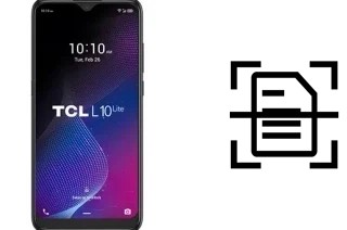 Dokument auf einem TCL L10 Lite scannen