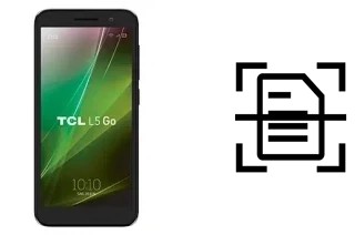 Dokument auf einem TCL L5 GO scannen