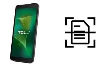 Dokument auf einem TCL L7 scannen