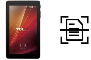 Dokument auf einem TCL LT7 scannen