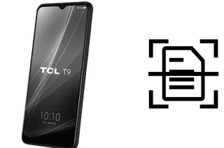 Dokument auf einem TCL T9 scannen