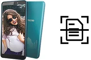 Dokument auf einem Tecno Camon iACE2 scannen