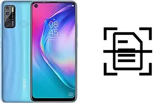 Dokument auf einem TECNO Camon 15 Air scannen