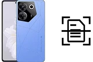 Dokument auf einem Tecno Camon 20 Pro 5G scannen