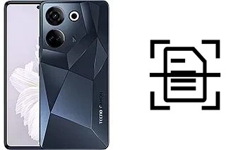 Dokument auf einem Tecno Camon 20 Pro scannen