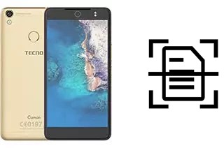 Dokument auf einem Tecno Camon CX Air scannen