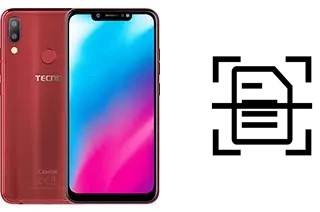 Dokument auf einem Tecno Camon 11 scannen