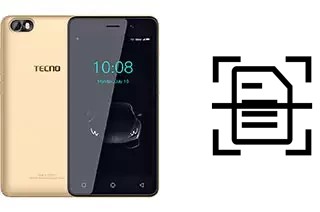 Dokument auf einem Tecno F2 scannen