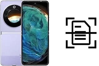 Dokument auf einem Tecno Phantom V Flip scannen