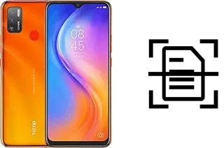 Dokument auf einem TECNO Spark 5 Air scannen