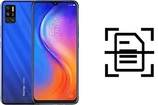 Dokument auf einem Tecno Spark 6 Air scannen