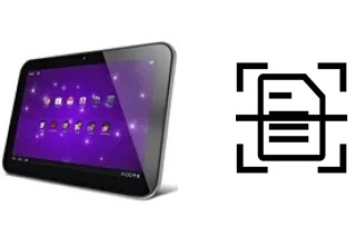 Dokument auf einem Toshiba Excite 10 SE scannen