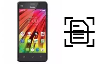 Dokument auf einem True Smart 4G Speedy 4-0 Plus V03 scannen