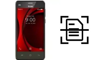 Dokument auf einem True Smart 4G Speedy 5-0 Plus scannen