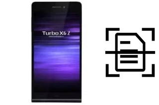 Dokument auf einem Turbo X6 Z scannen