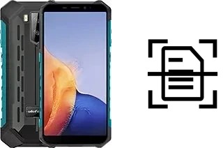 Dokument auf einem Ulefone Armor X9 scannen