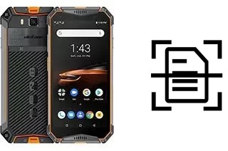 Dokument auf einem Ulefone Armor 3W scannen