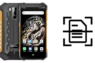 Dokument auf einem Ulefone Armor X5 scannen