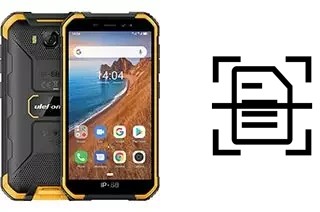 Dokument auf einem Ulefone Armor X6 scannen