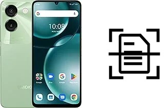 Dokument auf einem Umidigi G9A scannen