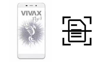 Dokument auf einem Vivax Fly 3 scannen