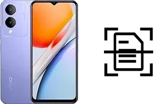Dokument auf einem vivo Y36i scannen