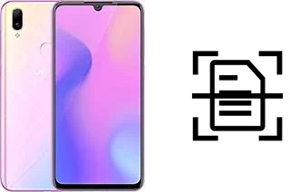 Dokument auf einem vivo Z3i scannen